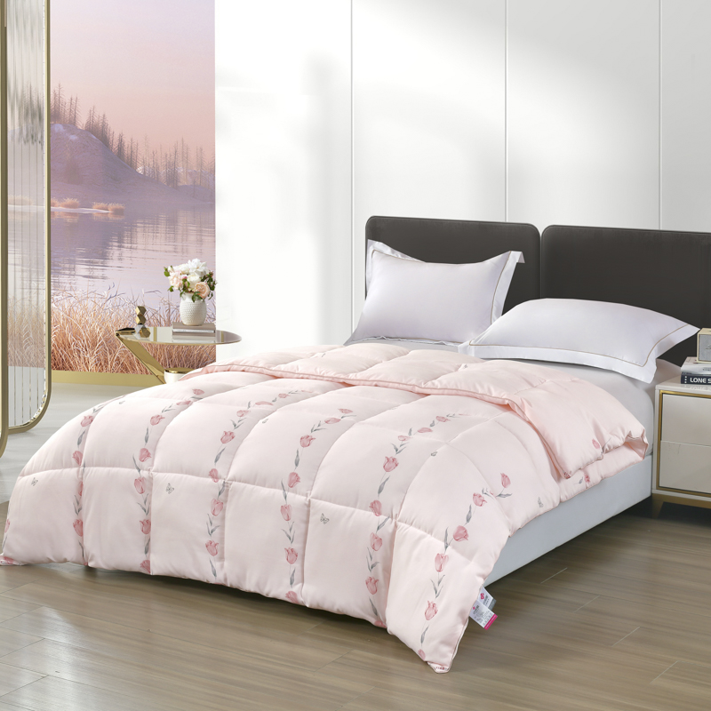 洁丽雅花颜悦色芳香被200*230CM    单位：（床） 粉色